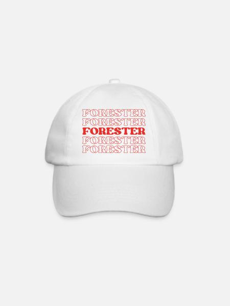 Förster, Naturschützer, Waldmanager - Baseballkappe - Weiß/Weiß