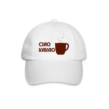 Ciao Kakao - Baseballkappe - Weiß/Weiß - Vorne