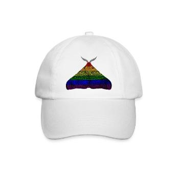 Pride Motte - Baseballkappe - Weiß/Weiß - Vorne