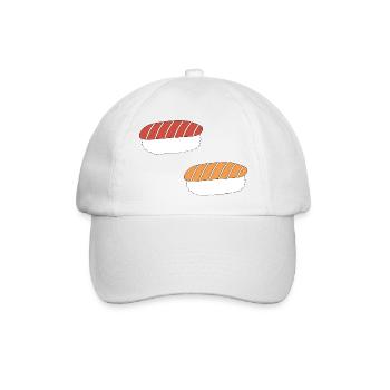 Nigiri Sushi - Baseballkappe - Weiß/Weiß - Vorne