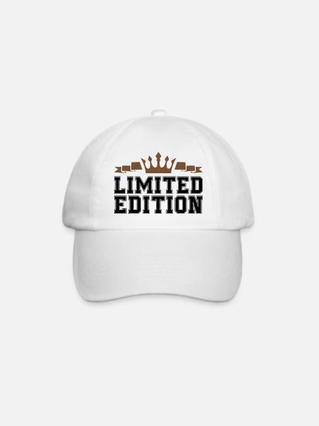limited edition - Baseballkappe - Weiß/Weiß