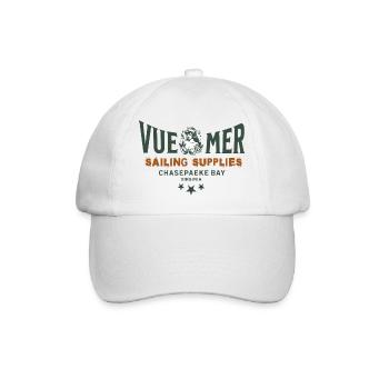 SEGELN MIT MEERBLICK Vorräte Chesapeake Bay - Baseballkappe - Weiß/Weiß - Vorne
