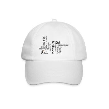 Mallorca (Schlagwörter) Accessoires & Shirts - Baseballkappe - Weiß/Weiß - Vorne