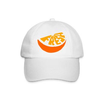 Frisch - Baseballkappe - Weiß/Weiß - Vorne