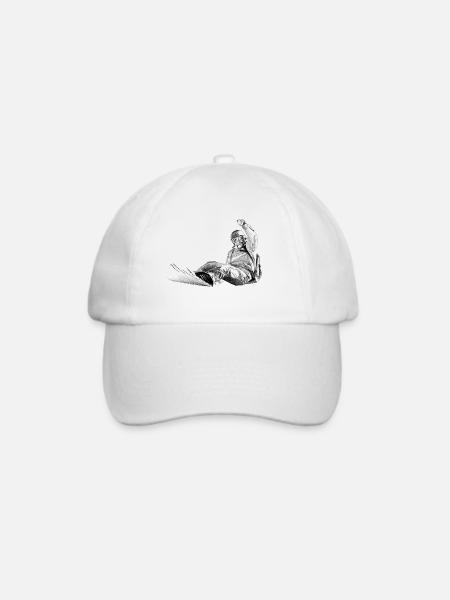 Freerider - Baseballkappe - Weiß/Weiß