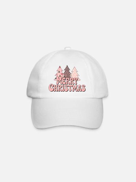 Merry Christmas - Baseballkappe - Weiß/Weiß