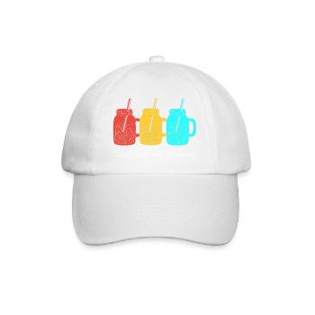 Sweet Tea - Baseballkappe - Weiß/Weiß - Vorne