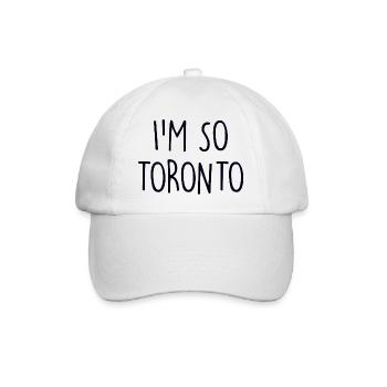 Toronto Canada - Baseballkappe - Weiß/Weiß - Vorne