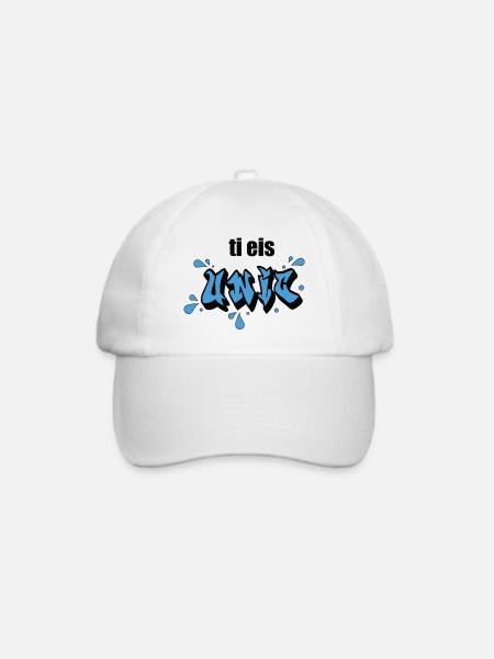 ti eis unic - Baseballkappe - Weiß/Weiß