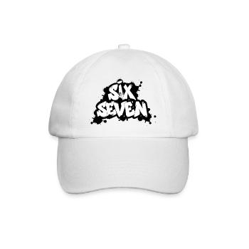 Six Seven Graffiti - Baseballkappe - Weiß/Weiß - Vorne
