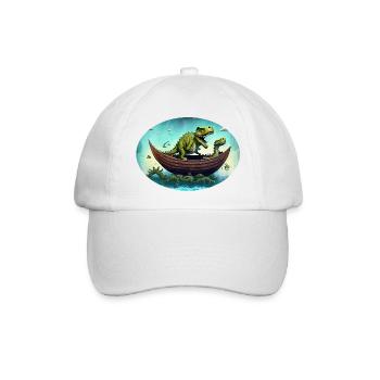 Dino Arche - Baseballkappe - Weiß/Weiß - Vorne