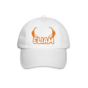 Teufel Eliam - Baseballkappe - Weiß/Weiß - Vorne