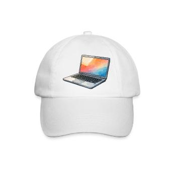 Lumina Laptop Prisma - Baseballkappe - Weiß/Weiß - Vorne