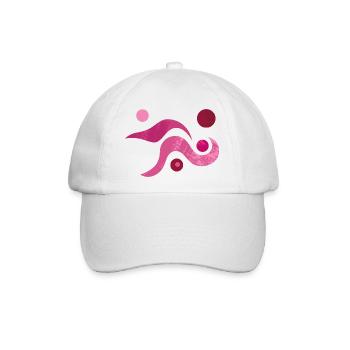 yoga-design_52 - Baseballkappe - Weiß/Weiß - Vorne