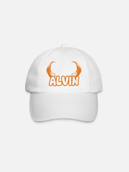 Teufel Alvin - Baseballkappe - Weiß/Weiß
