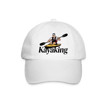 Kajakfahren - Baseballkappe - Weiß/Weiß - Vorne