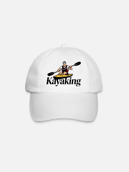 Kajakfahren - Baseballkappe - Weiß/Weiß