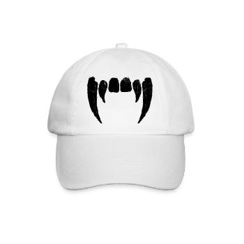 Klaue Kreis - Distressed Grafik - Baseballkappe - Weiß/Weiß - Vorne
