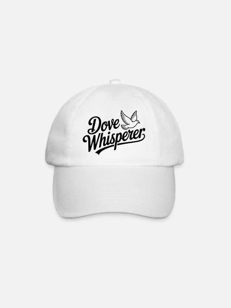 Taubenflüsterer - Baseballkappe - Weiß/Weiß