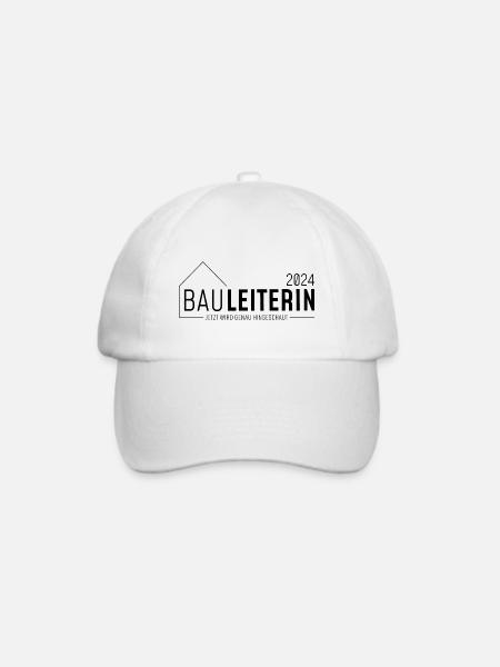 Bauleiter 2024 - Baseballkappe - Weiß/Weiß