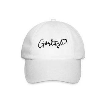 Görlitz Herzschlag - Baseballkappe - Weiß/Weiß - Vorne