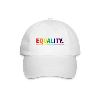 Equality - Baseballkappe - Weiß/Weiß - Vorne