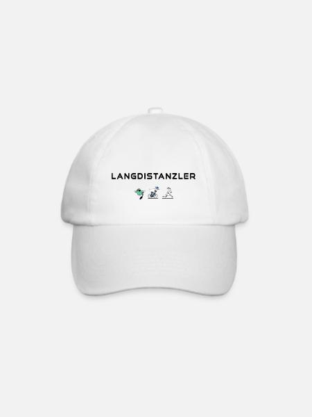 Triathlon Langdistanz - Baseballkappe - Weiß/Weiß