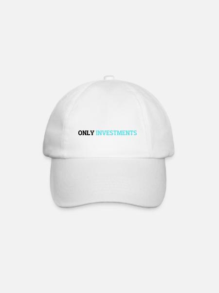 Only Investments - Baseballkappe - Weiß/Weiß