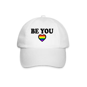 Be you - Baseballkappe - Weiß/Weiß - Vorne