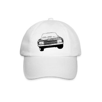 Commodore A - Baseballkappe - Weiß/Weiß - Vorne