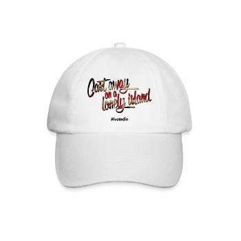 castaway - Baseballkappe - Weiß/Weiß - Vorne