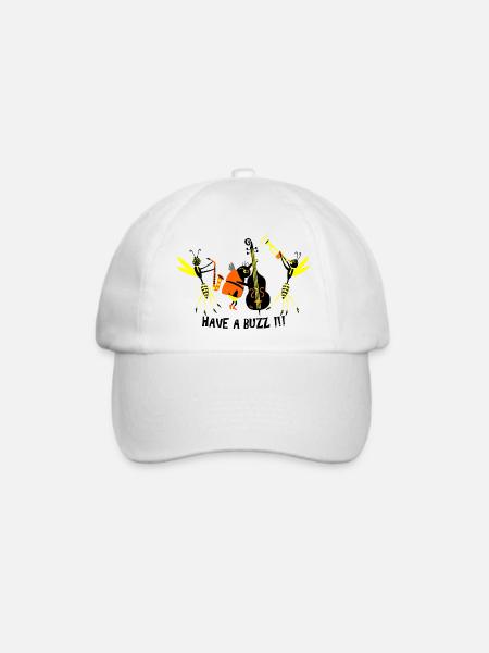 Jazz festival - Baseballkappe - Weiß/Weiß