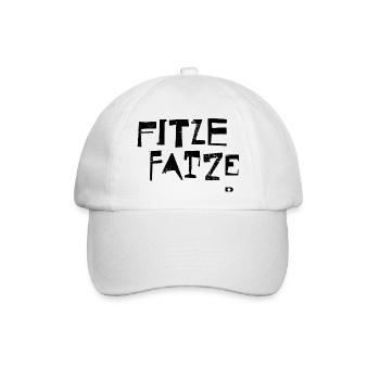 A-039 Fitze Fatze - Baseballkappe - Weiß/Weiß - Vorne