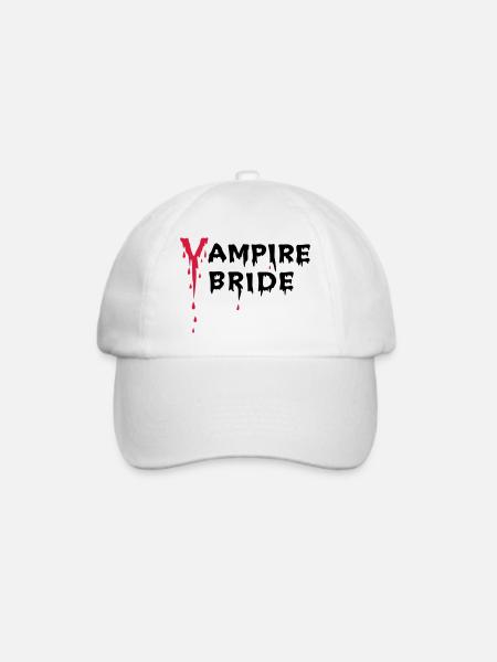 Vampire Bride - Baseballkappe - Weiß/Weiß