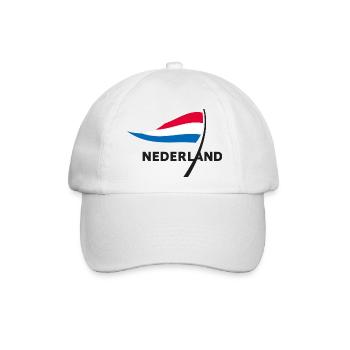 Nederland - Baseballkappe - Weiß/Weiß - Vorne