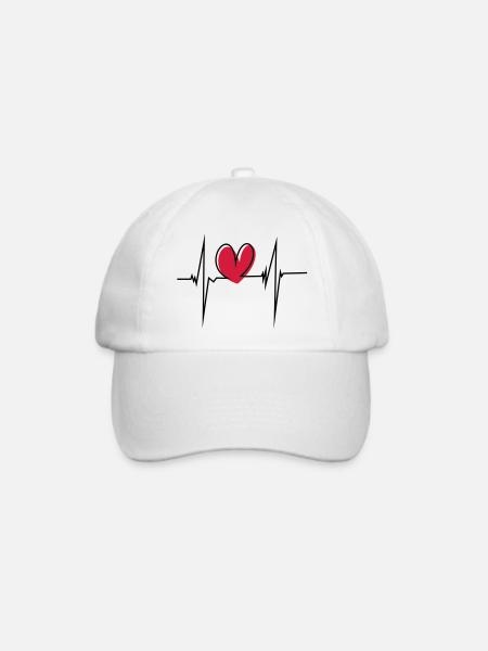 puls - Baseballkappe - Weiß/Weiß