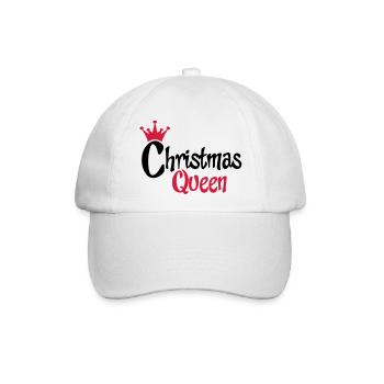 weihnachten - Baseballkappe - Weiß/Weiß - Vorne
