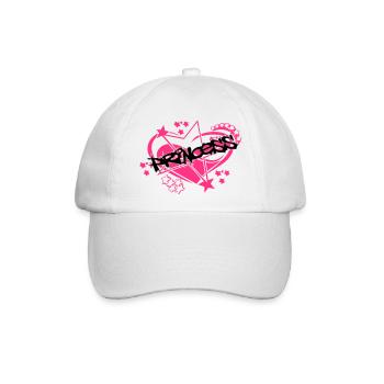 princess - Baseballkappe - Weiß/Weiß - Vorne