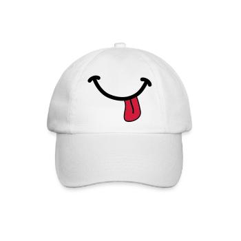 SMILEY - Baseballkappe - Weiß/Weiß - Vorne