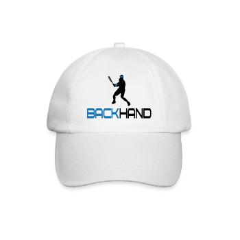 Tennis-Rückhand - Baseballkappe - Weiß/Weiß - Vorne