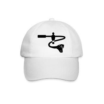 Tischfussball - Baseballkappe - Weiß/Weiß - Vorne