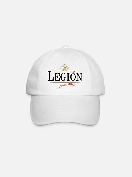 Legion - Baseballkappe - Weiß/Weiß