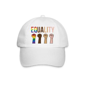 Equality - Baseballkappe - Weiß/Weiß - Vorne