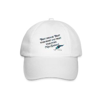 Trust Dreams - Neil Gaiman - Baseballkappe - Weiß/Weiß - Vorne