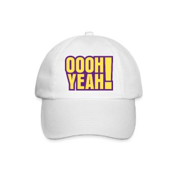 Wrestling 80s - Baseballkappe - Weiß/Weiß - Vorne