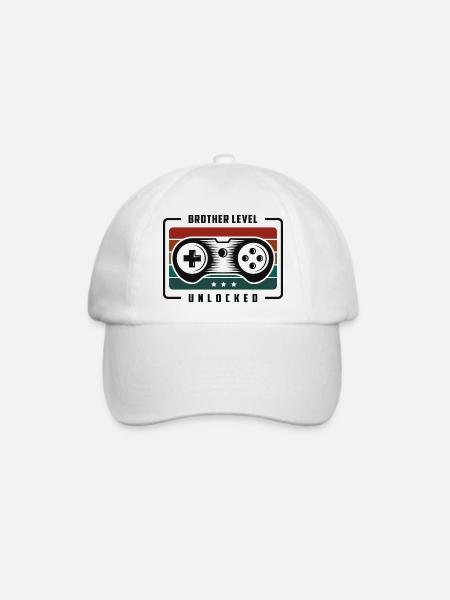 Geschwister - Baseballkappe - Weiß/Weiß