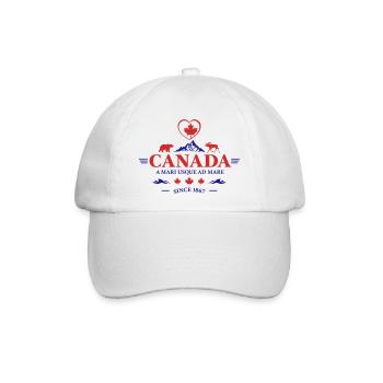 Kanada Vancouver Montreal Toronto Maple Leaf Bären - Baseballkappe - Weiß/Weiß - Vorne