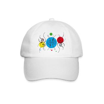 Astraler Tanz - Baseballkappe - Weiß/Weiß - Vorne