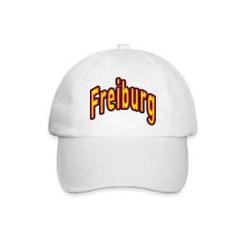 Freiburg - Baseballkappe - Weiß/Weiß - Vorne
