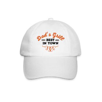 Grill - Baseballkappe - Weiß/Weiß - Vorne